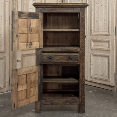 Antique Spanish Gentleman's Cabinet with Wrought Iron