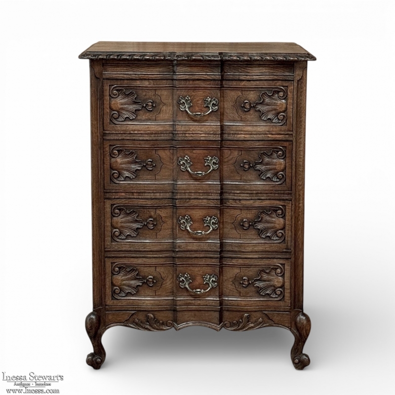 Vintage Country French Oak Chiffoniere ~ Lingerie Chest