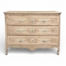18th Century Country French Louis XV Commode in Stripped Oak