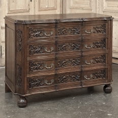 Antique Louis XIV Style Baroque Chest of Drawers ~ Commode