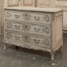 Antique Country French Louis XIV Stripped Oak Commode ~ Chest of Drawers