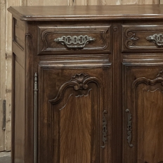 Antique Country French Walnut Buffet ~ Trois Porte Enfilade