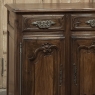 Antique Country French Walnut Buffet ~ Trois Porte Enfilade