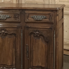 Antique Country French Walnut Buffet ~ Trois Porte Enfilade