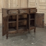 Antique Country French Walnut Buffet ~ Trois Porte Enfilade