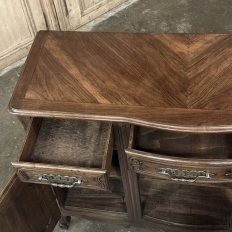 Antique Country French Walnut Buffet ~ Trois Porte Enfilade