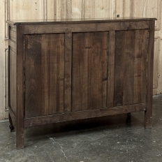 Antique Country French Walnut Buffet ~ Trois Porte Enfilade