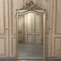 19th Century French Louis XVI Transitional Gilded Mirror
