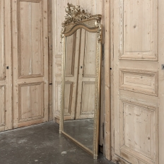19th Century French Louis XVI Transitional Gilded Mirror