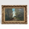19th Century Belgian School Woodland Landscape by J. Wolff