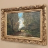 19th Century Belgian School Woodland Landscape by J. Wolff