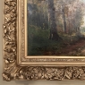 19th Century Belgian School Woodland Landscape by J. Wolff