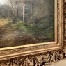 19th Century Belgian School Woodland Landscape by J. Wolff