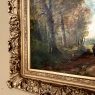 19th Century Belgian School Woodland Landscape by J. Wolff