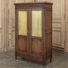 Antique French Louis XVI Vitrine ~ Petite Bookcase ~ Bibliotheque