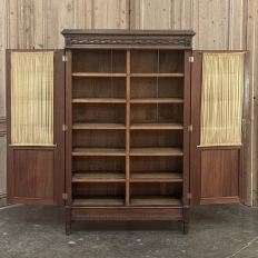 Antique French Louis XVI Vitrine ~ Petite Bookcase ~ Bibliotheque