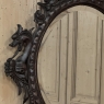 Late 19th to Early 20th Century Renaissance Revival Hand-Carved Beveled Mirror