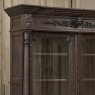 19th Century French Hand-Carved Oak Hunt-Style Bookcase ~ Bibliotheque