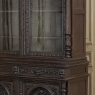 19th Century French Hand-Carved Oak Hunt-Style Bookcase ~ Bibliotheque
