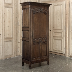 19th Century Country French Oak Bonnetière ~ Petite Armoire