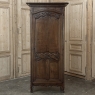 19th Century Country French Oak Bonnetière ~ Petite Armoire