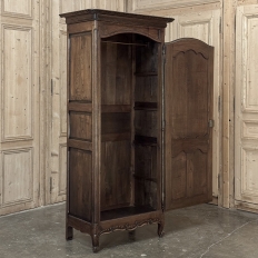 19th Century Country French Oak Bonnetière ~ Petite Armoire