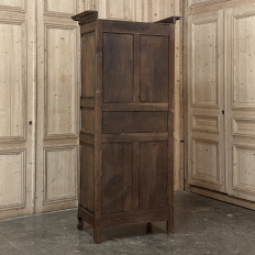 19th Century Country French Oak Bonnetière ~ Petite Armoire