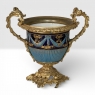 19th Century French Porcelain Vase in the Sèvres Style with Gilt Bronze Mounts