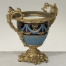 19th Century French Porcelain Vase in the Sèvres Style with Gilt Bronze Mounts