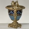 19th Century French Porcelain Vase in the Sèvres Style with Gilt Bronze Mounts