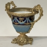 19th Century French Porcelain Vase in the Sèvres Style with Gilt Bronze Mounts