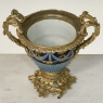 19th Century French Porcelain Vase in the Sèvres Style with Gilt Bronze Mounts
