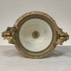 19th Century French Porcelain Vase in the Sèvres Style with Gilt Bronze Mounts