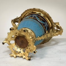 19th Century French Porcelain Vase in the Sèvres Style with Gilt Bronze Mounts