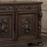 19th Century French Renaissance Revival Hunt Buffet in Old-Growth Oak