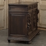 19th Century French Renaissance Revival Hunt Buffet in Old-Growth Oak