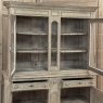 19th Century French Louis Philippe Bookcase ~ Bibliotheque in Stripped Oak