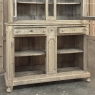 19th Century French Louis Philippe Bookcase ~ Bibliotheque in Stripped Oak