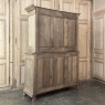 19th Century French Louis Philippe Bookcase ~ Bibliotheque in Stripped Oak