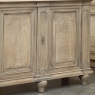 Antique Liegoise Neoclassical Whitewashed Bookcase ~ Display Cabinet