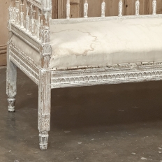 18th Century Swedish Gustavian Period Neoclassical Bench