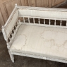 18th Century Swedish Gustavian Period Neoclassical Bench