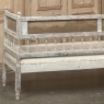 18th Century Swedish Gustavian Period Neoclassical Bench