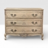 Liëgeoise Louis XV Style Stripped Oak Commode