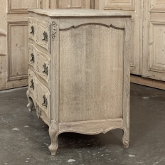 Liëgeoise Louis XV Style Stripped Oak Commode
