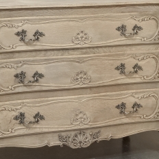 Liëgeoise Louis XV Style Stripped Oak Commode