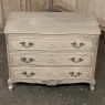 Liëgeoise Louis XV Style Stripped Oak Commode
