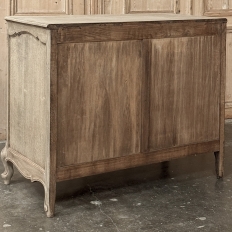 Liëgeoise Louis XV Style Stripped Oak Commode