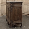 19th Century Belgian Liégeoise Oak Buffet with Saint-Remy Marble Top