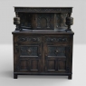 Antique Renaissance Revival Jacobean Style English Buffet